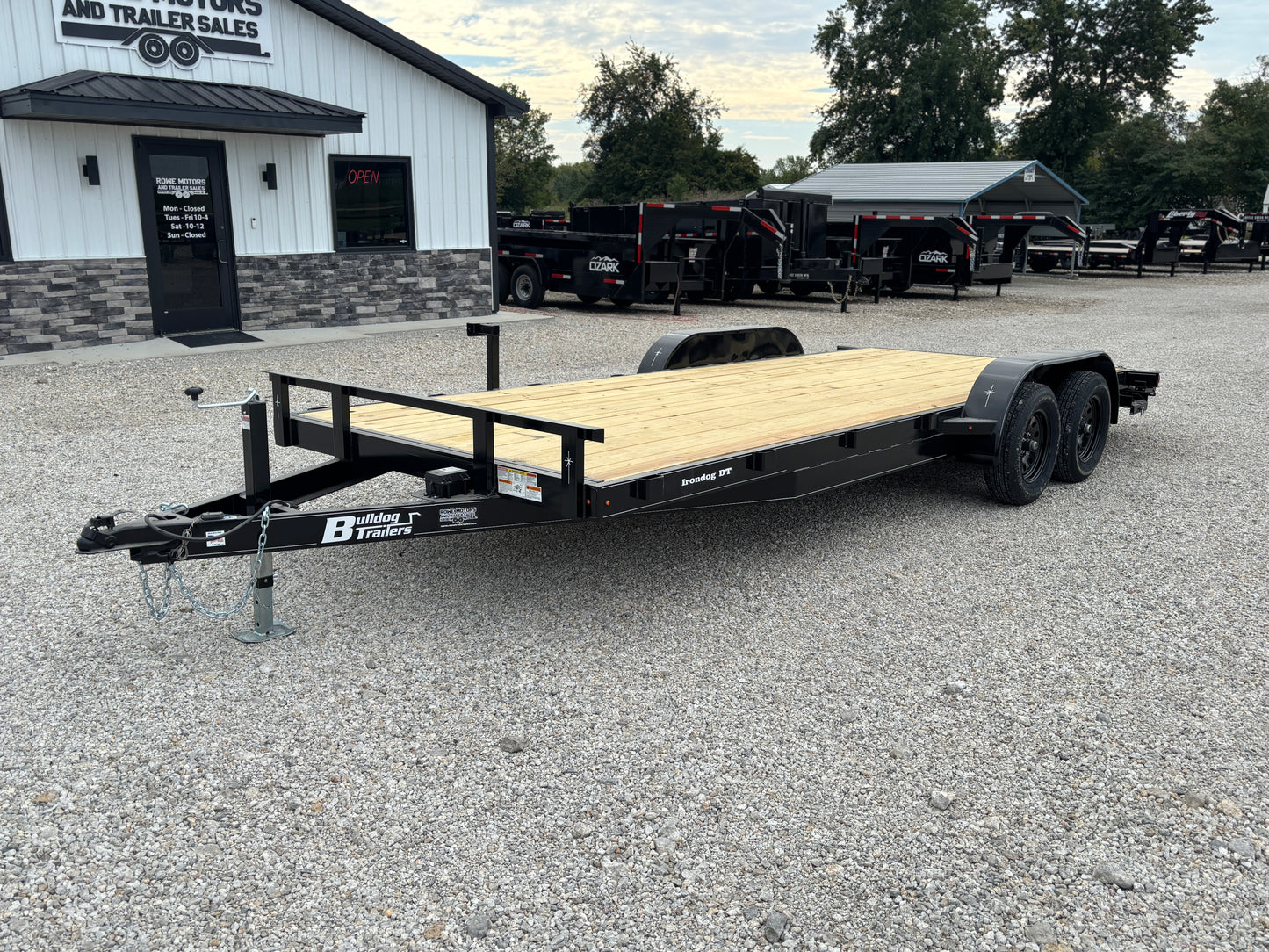 2026 Bulldog 20' 7K Car Trailer