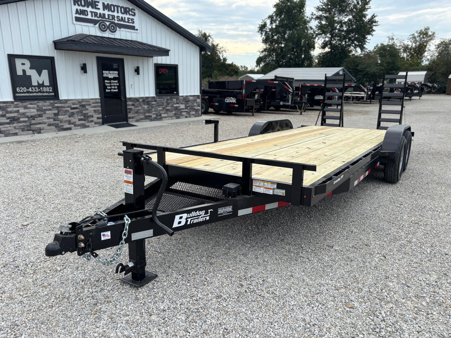 2026 Bulldog 22' 14K Equipment Trailer