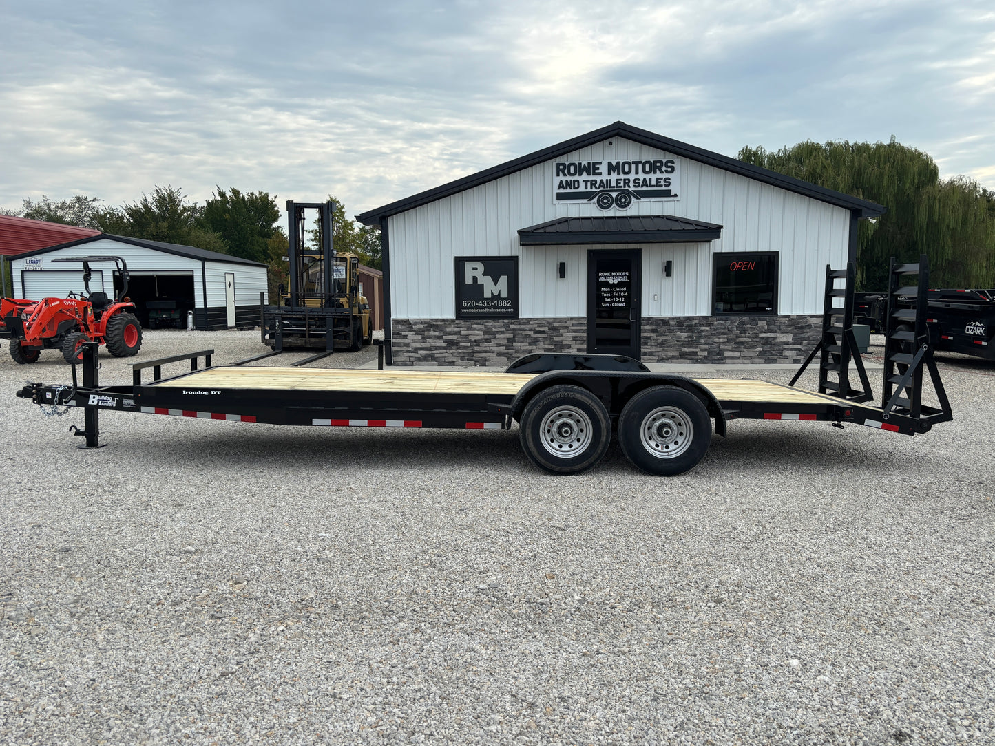 2026 Bulldog 22' 14K Equipment Trailer