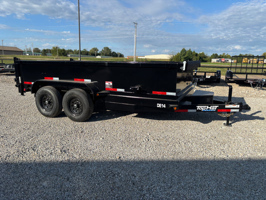 2026 Top Hat 14' 14K Dump Trailer