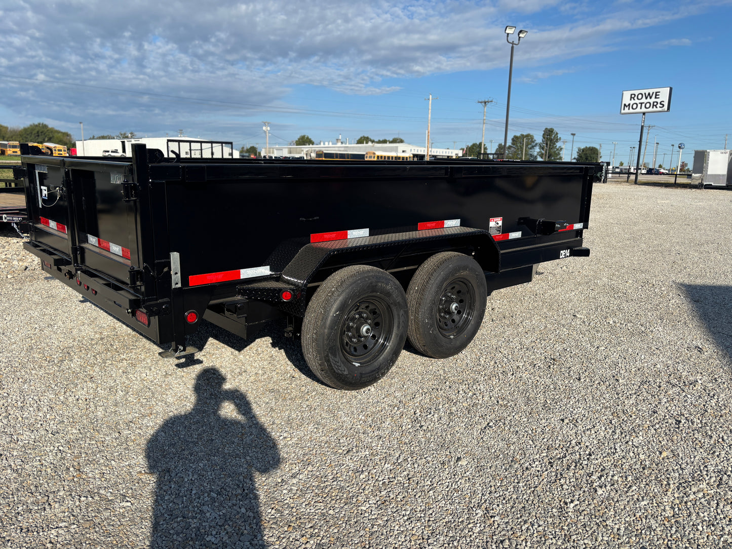 2026 Top Hat 14' 14K Dump Trailer