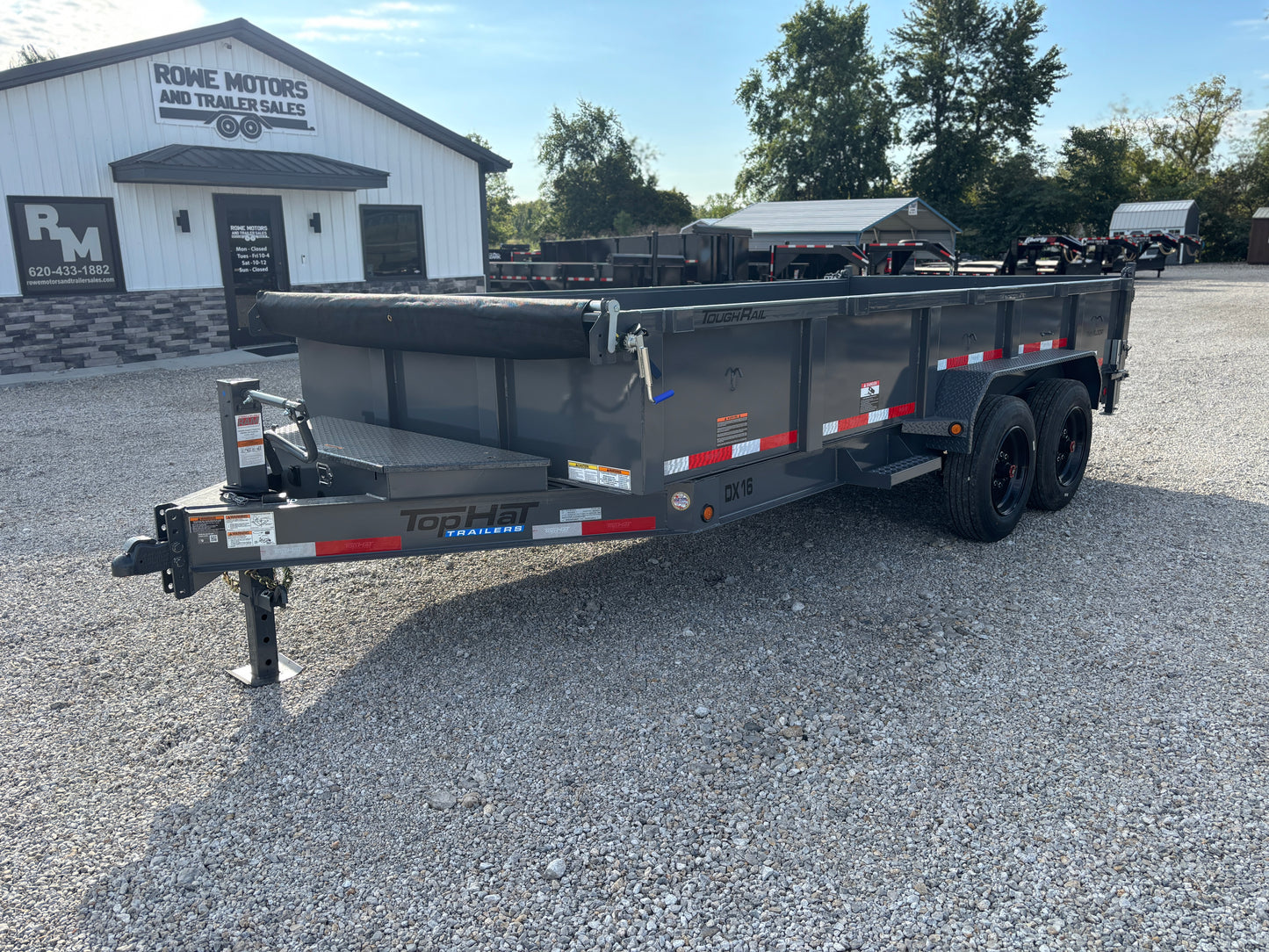 2026 Top Hat 16' 16K Dump Trailer