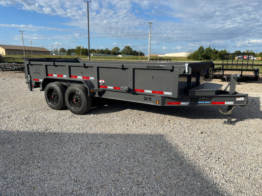 2026 Top Hat 16' 16K Dump Trailer