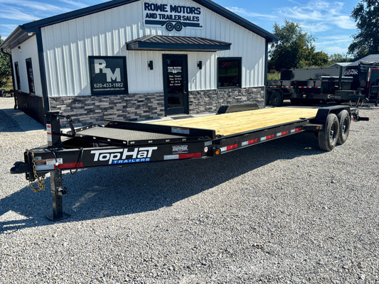 2026 Top Hat 24' 14K I Beam Equipment Trailer