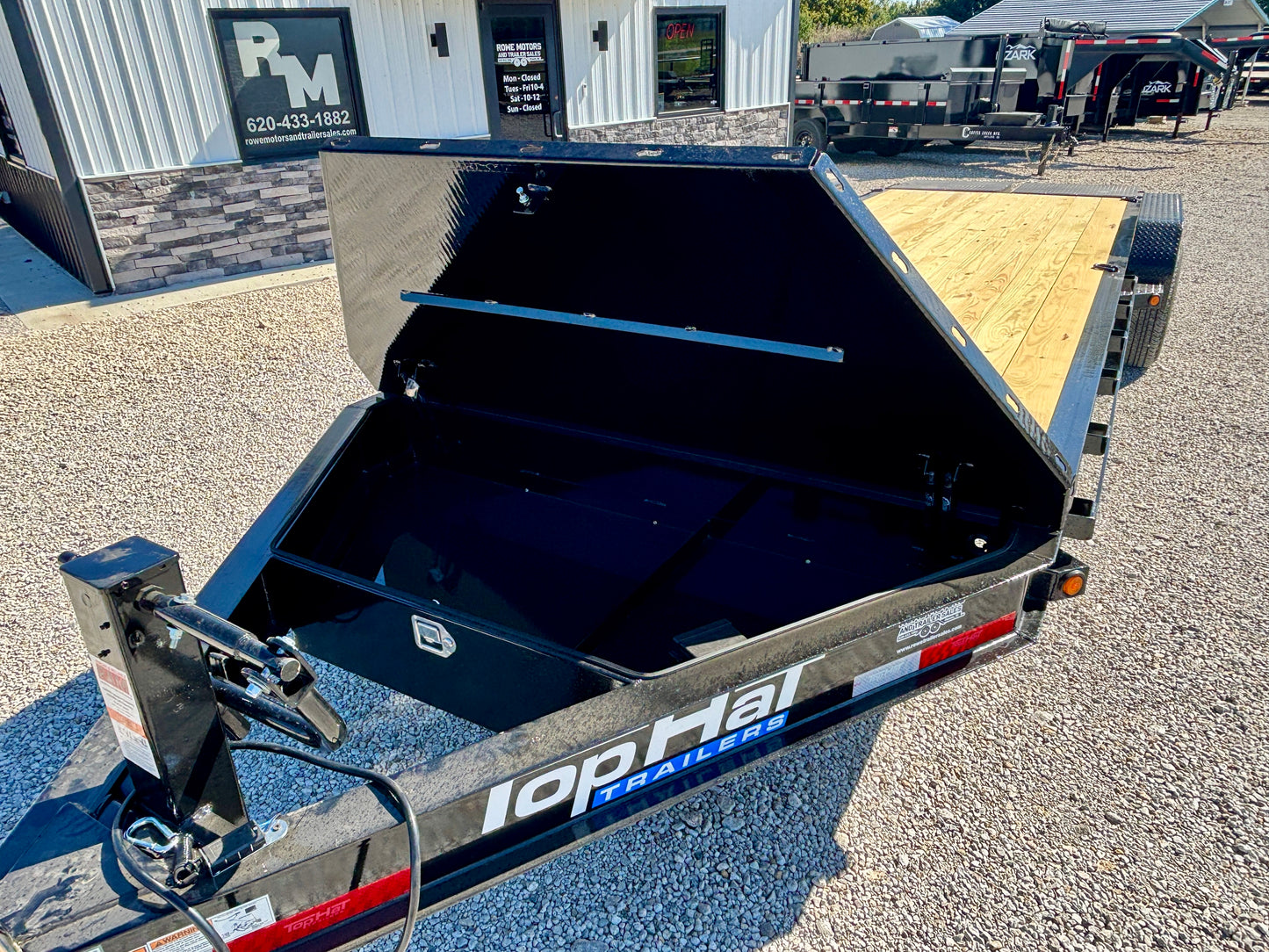 2026 Top Hat 24' 14K I Beam Equipment Trailer