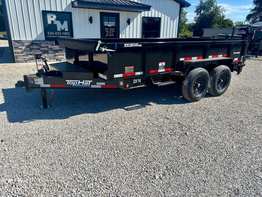 2026 Top Hat 14' 14K Dump Trailer