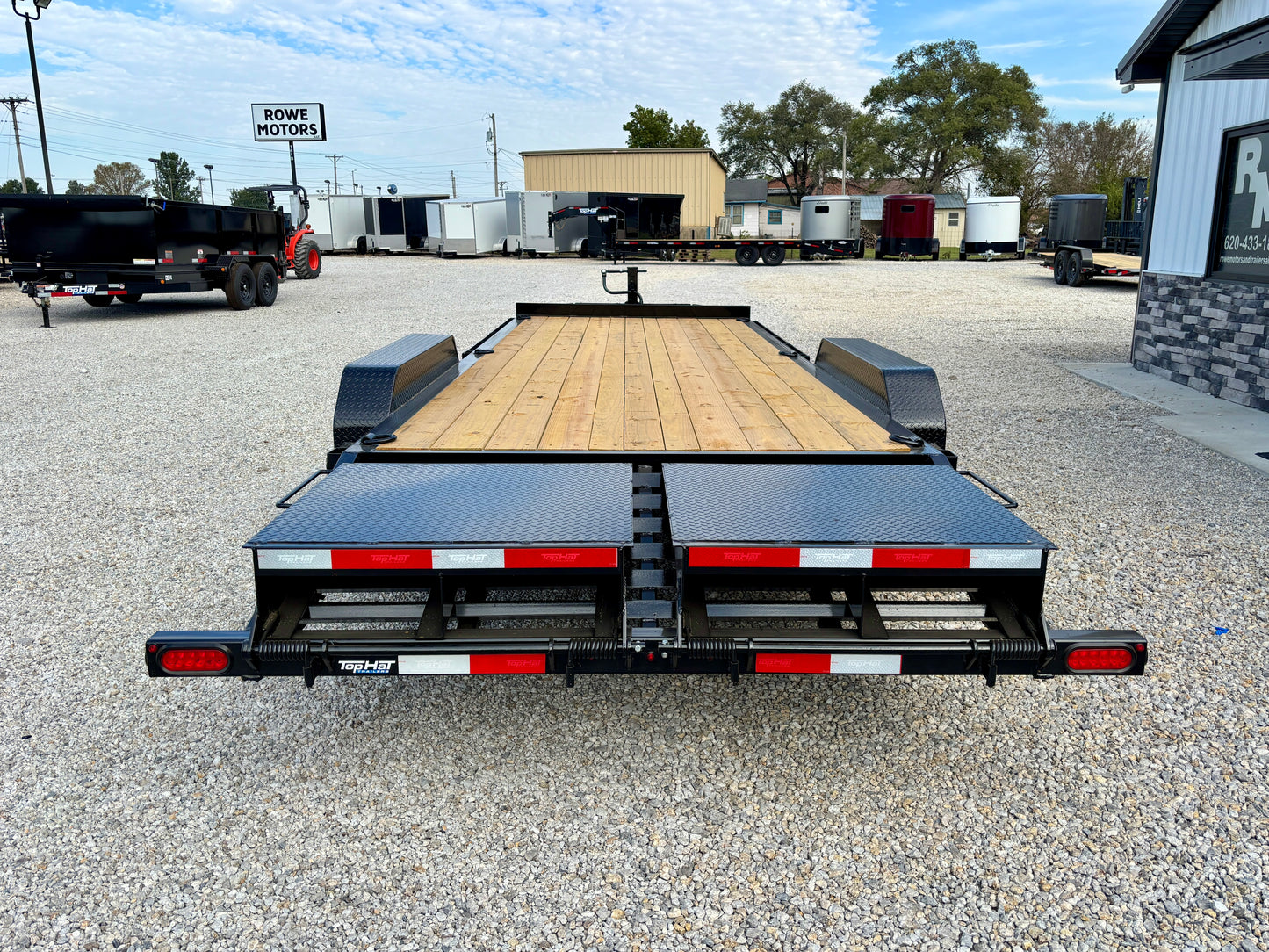 2026 Top Hat 22' 14K I Beam Equipment Trailer