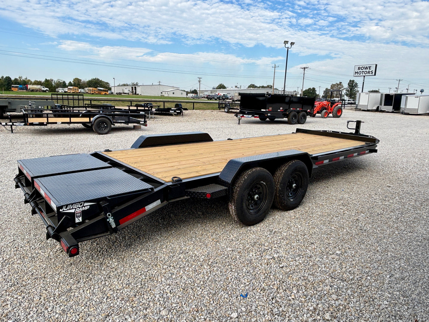 2026 Top Hat 22' 14K I Beam Equipment Trailer