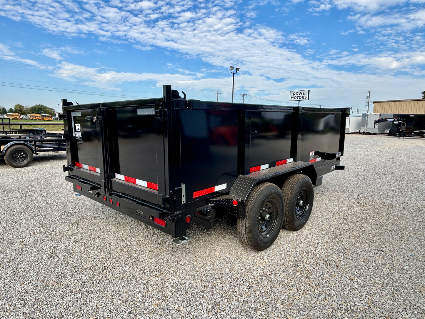 2026 Top Hat 14' 14K Dump Trailer With 3' Sides