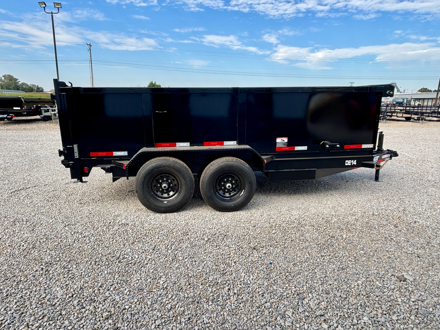 2026 Top Hat 14' 14K Dump Trailer With 3' Sides