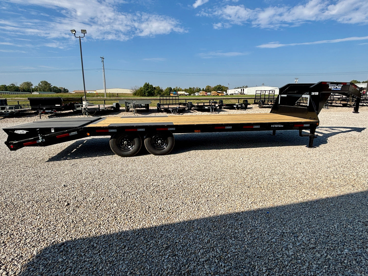 2026 Top Hat 30' 15.9K Gooseneck Flatbed Trailer