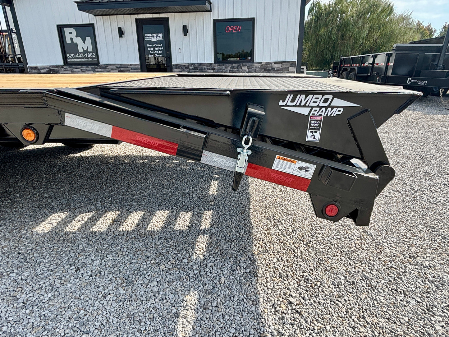 2026 Top Hat 24' 14K Bumper Pull Deck Over Trailer