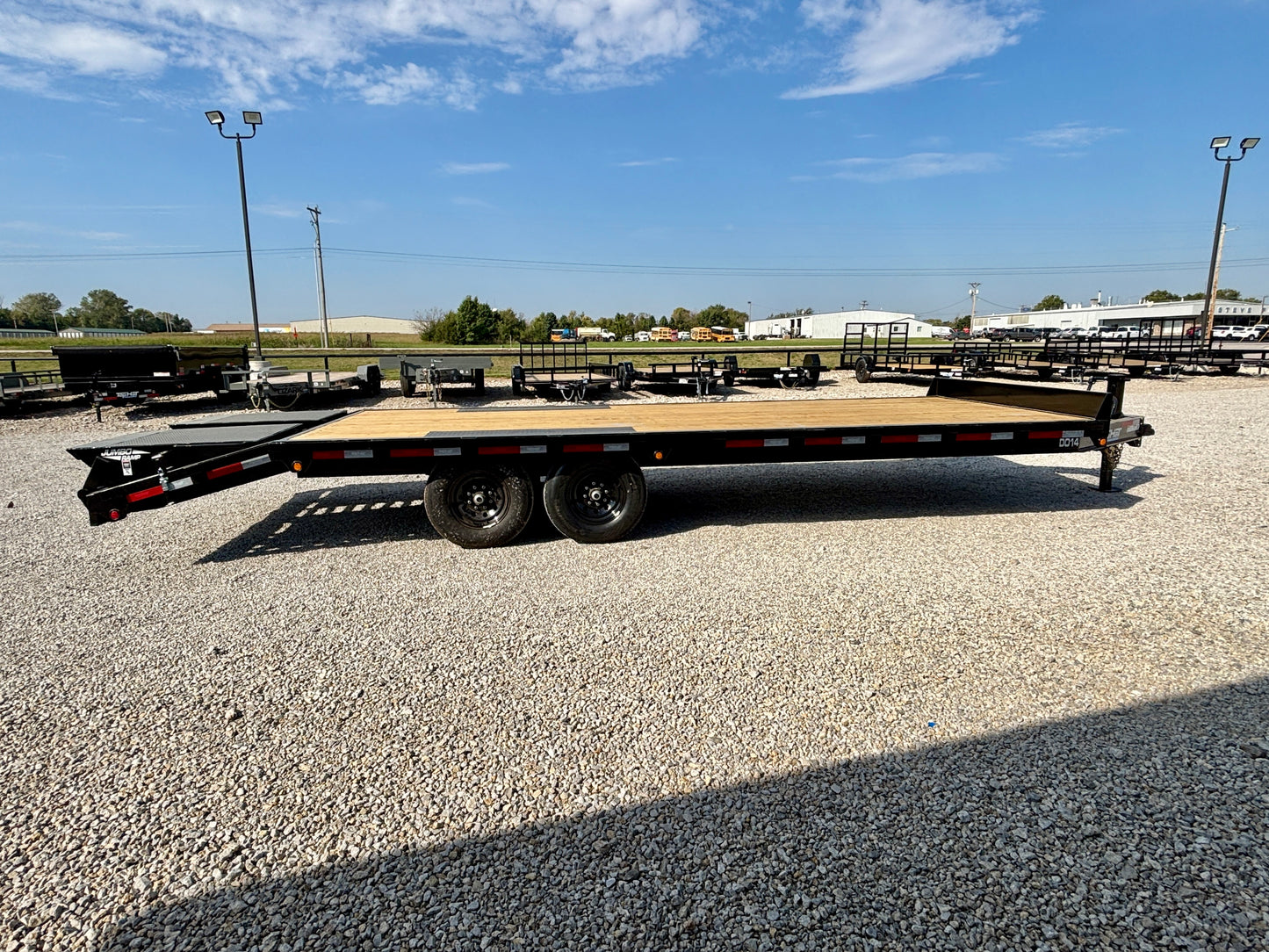 2026 Top Hat 24' 14K Bumper Pull Deck Over Trailer