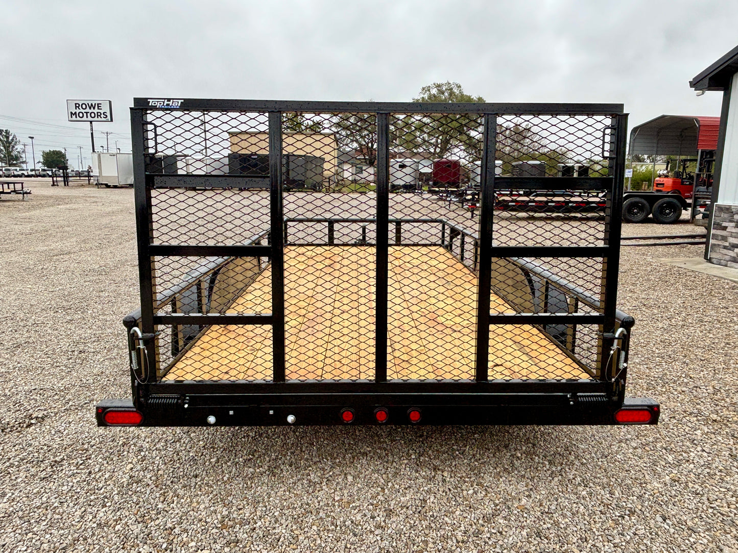 2026 Top Hat 83" x 16' 7K Pipe Top Utility Trailer