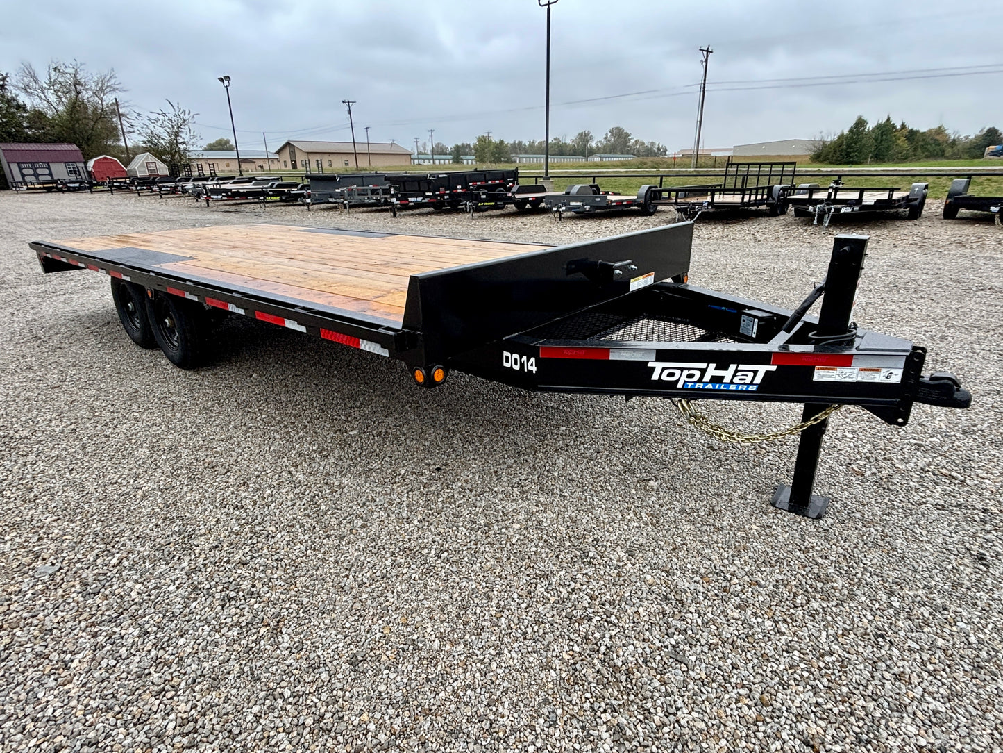 2026 Top Hat 102" x 20' 14K Bumper Pull Deckover Trailer