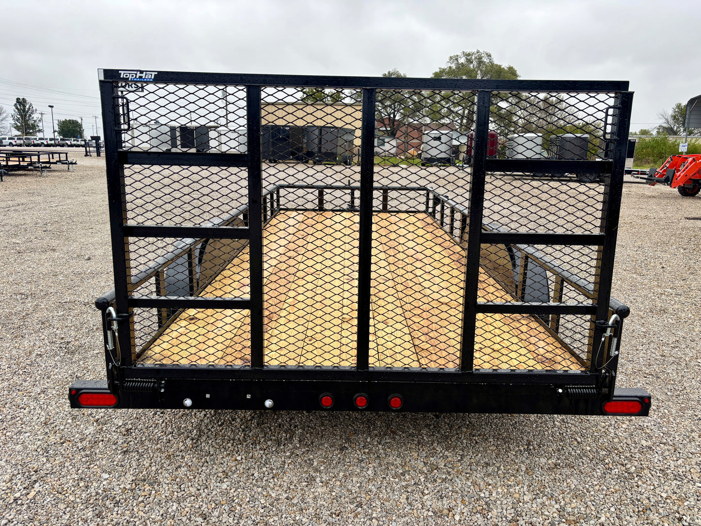 2026 Top Hat 83" x 18' 7K Pipe Top Utility Trailer
