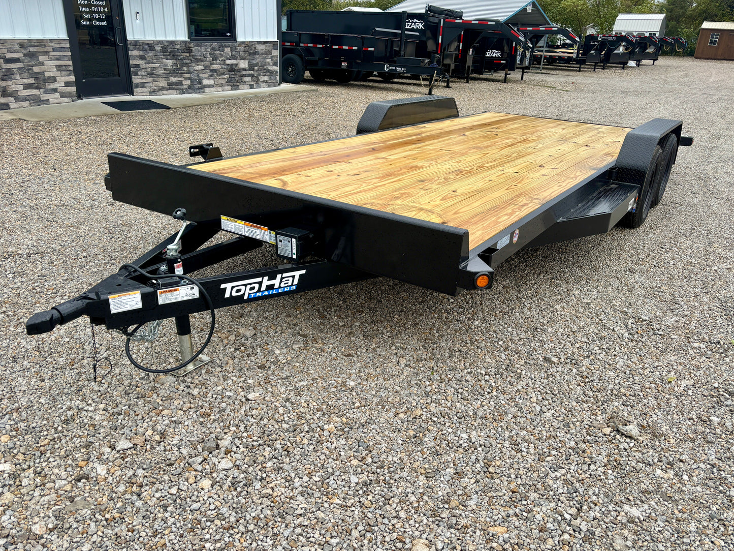 2026 Top Hat 20' 7K Deluxe Car Hauler Trailer