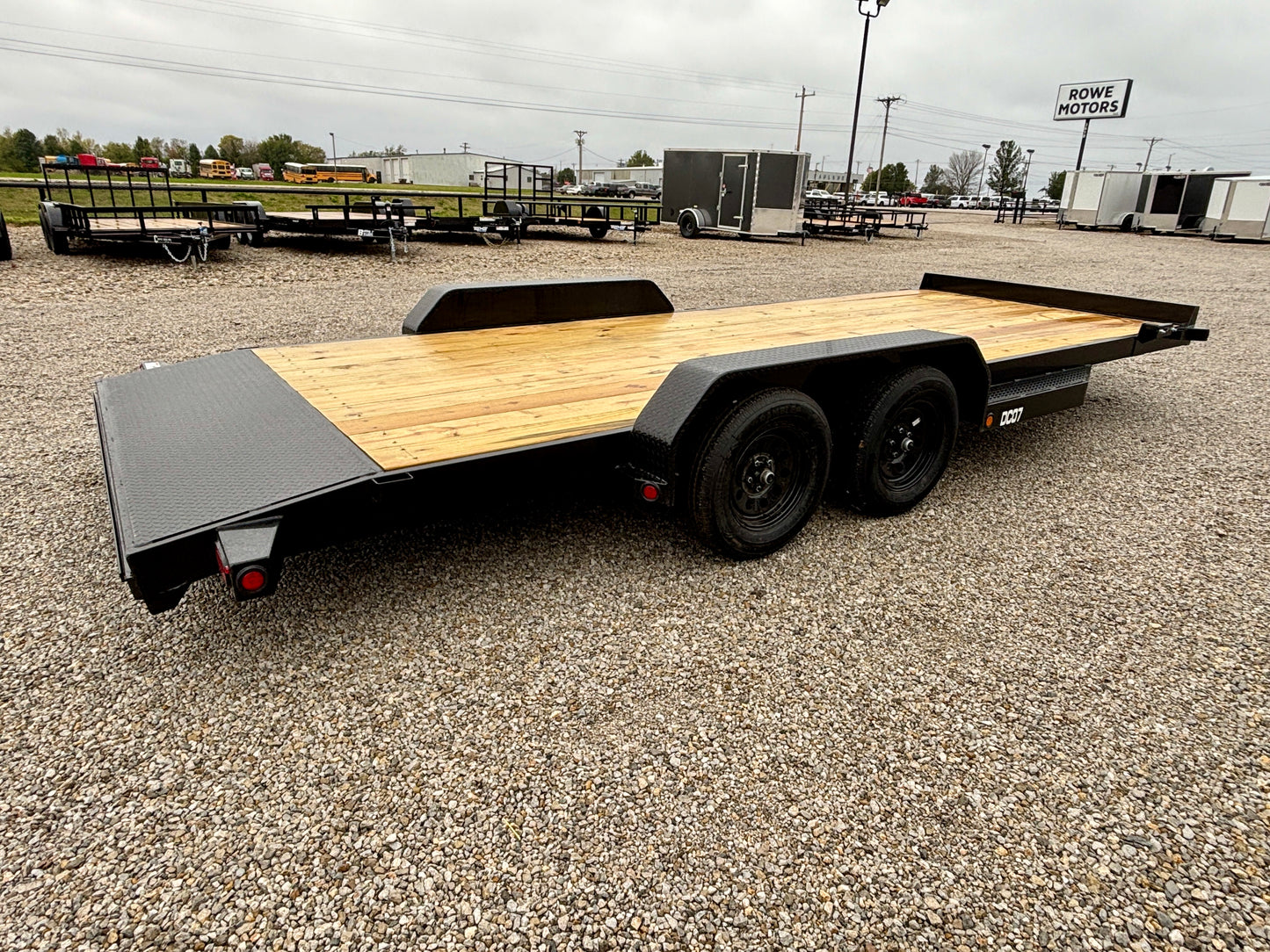 2026 Top Hat 20' 7K Deluxe Car Hauler Trailer