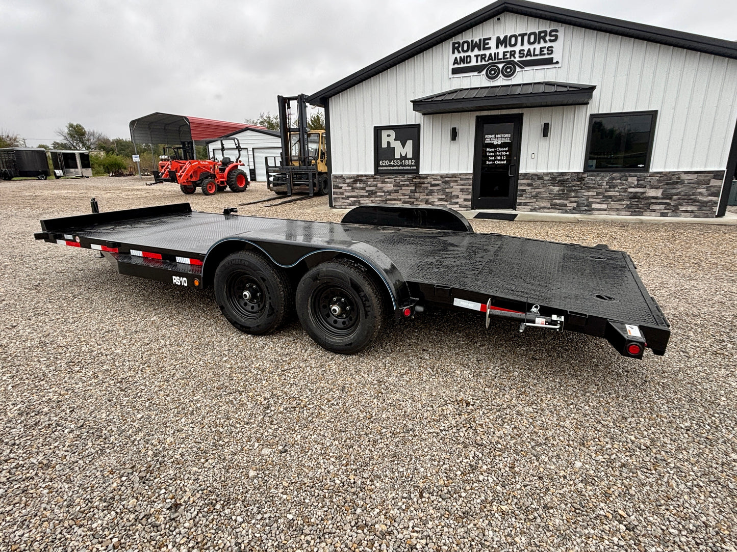 2026 Top Hat 20' 10K Rally Steel Deck Car Hauler Trailer