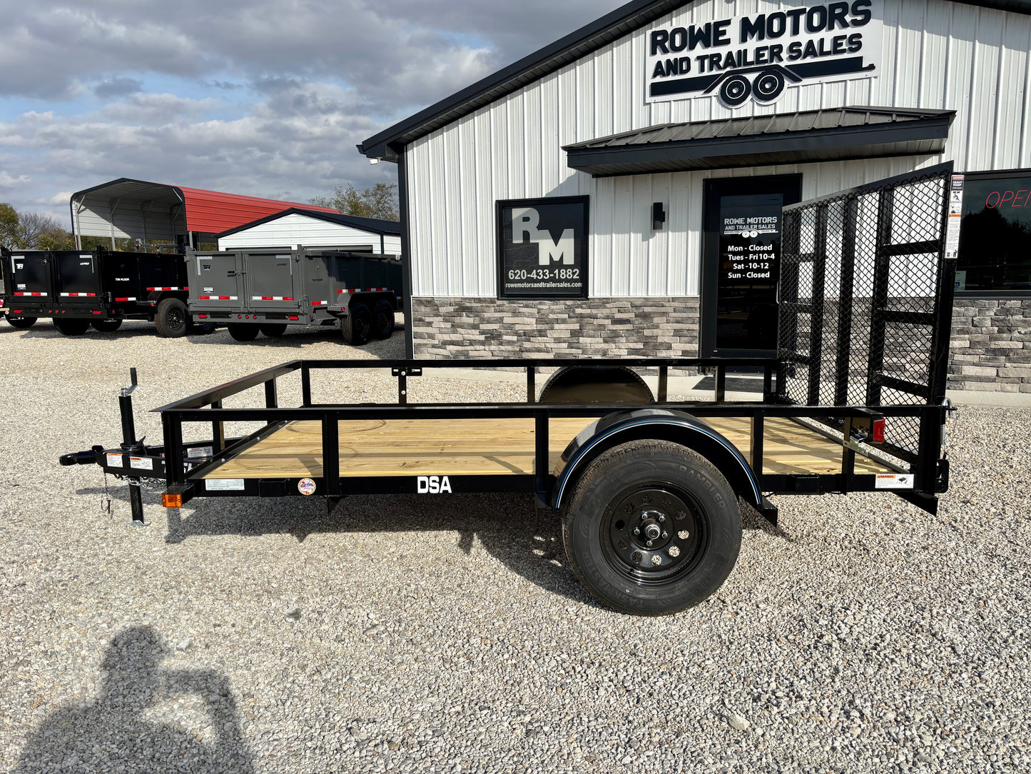 2026 Top Hat 77" x 10' Utility Trailer