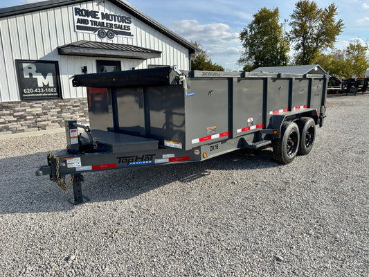 2026 Top Hat 16' 16K Dump Trailer With 3' Sides