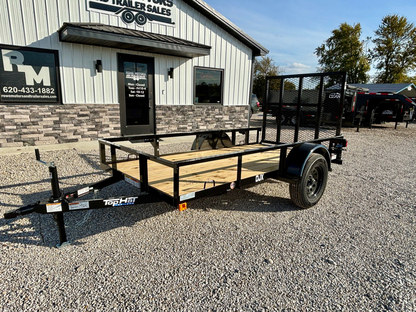 2026 Top Hat 60" x 10' Utility Trailer