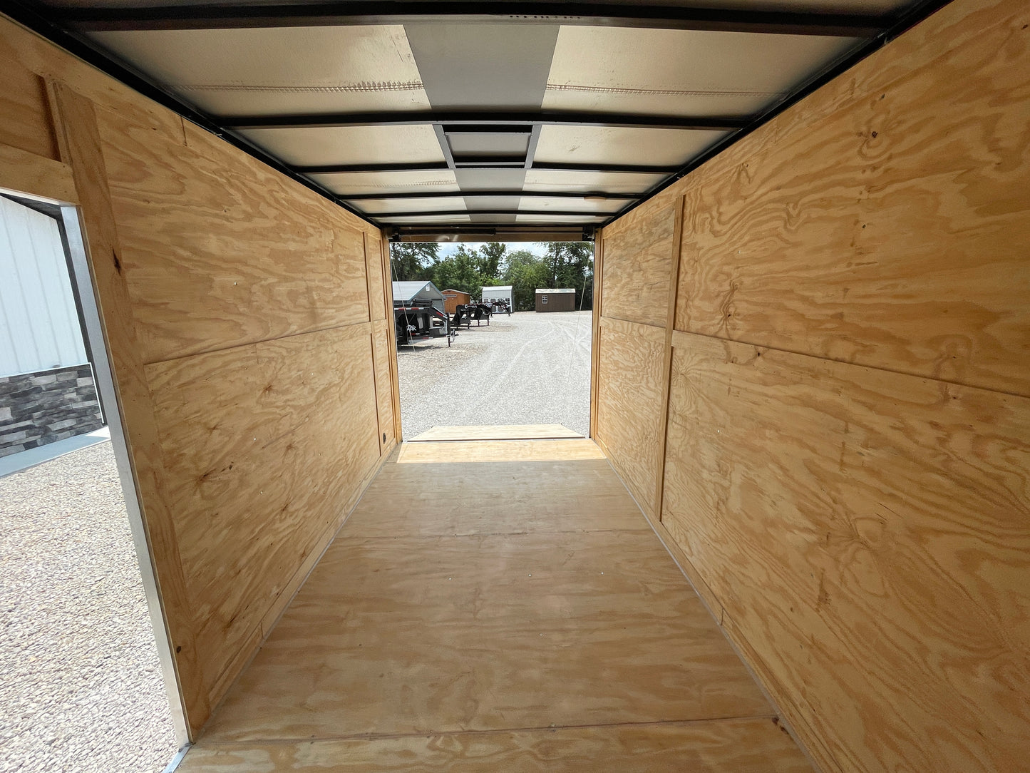 2024 Cynergy Cargo 7x14 TA Enclosed Cargo Trailer Interior