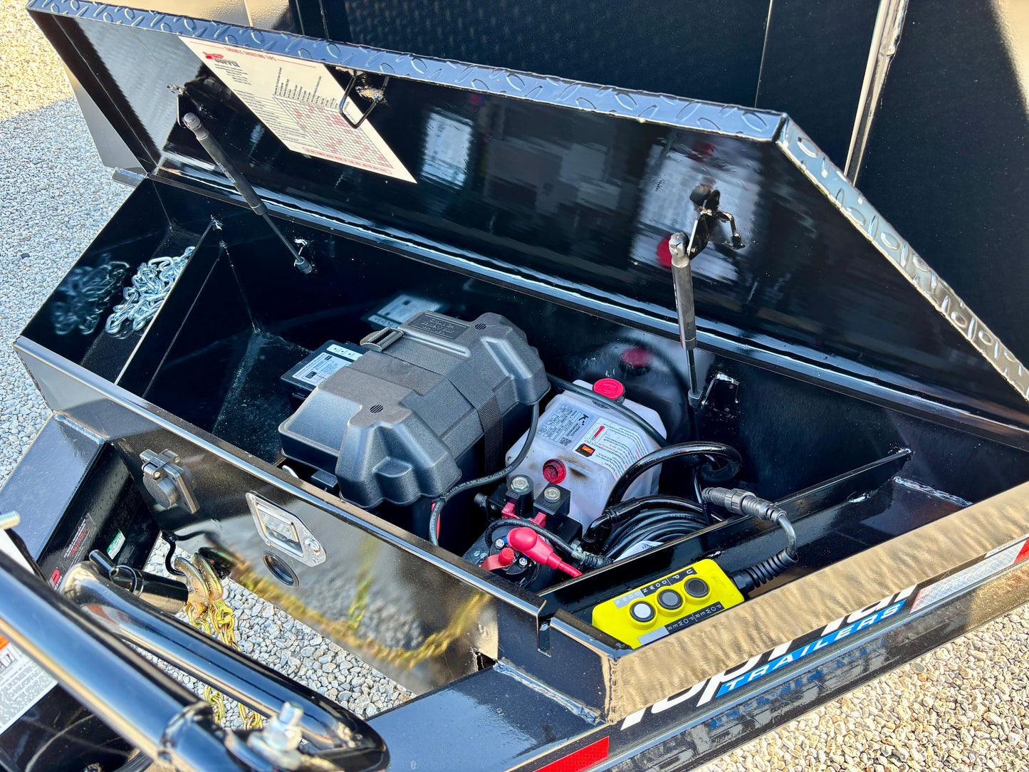 2026 Top Hat 16' 14K Dump Trailer With 3' Sides