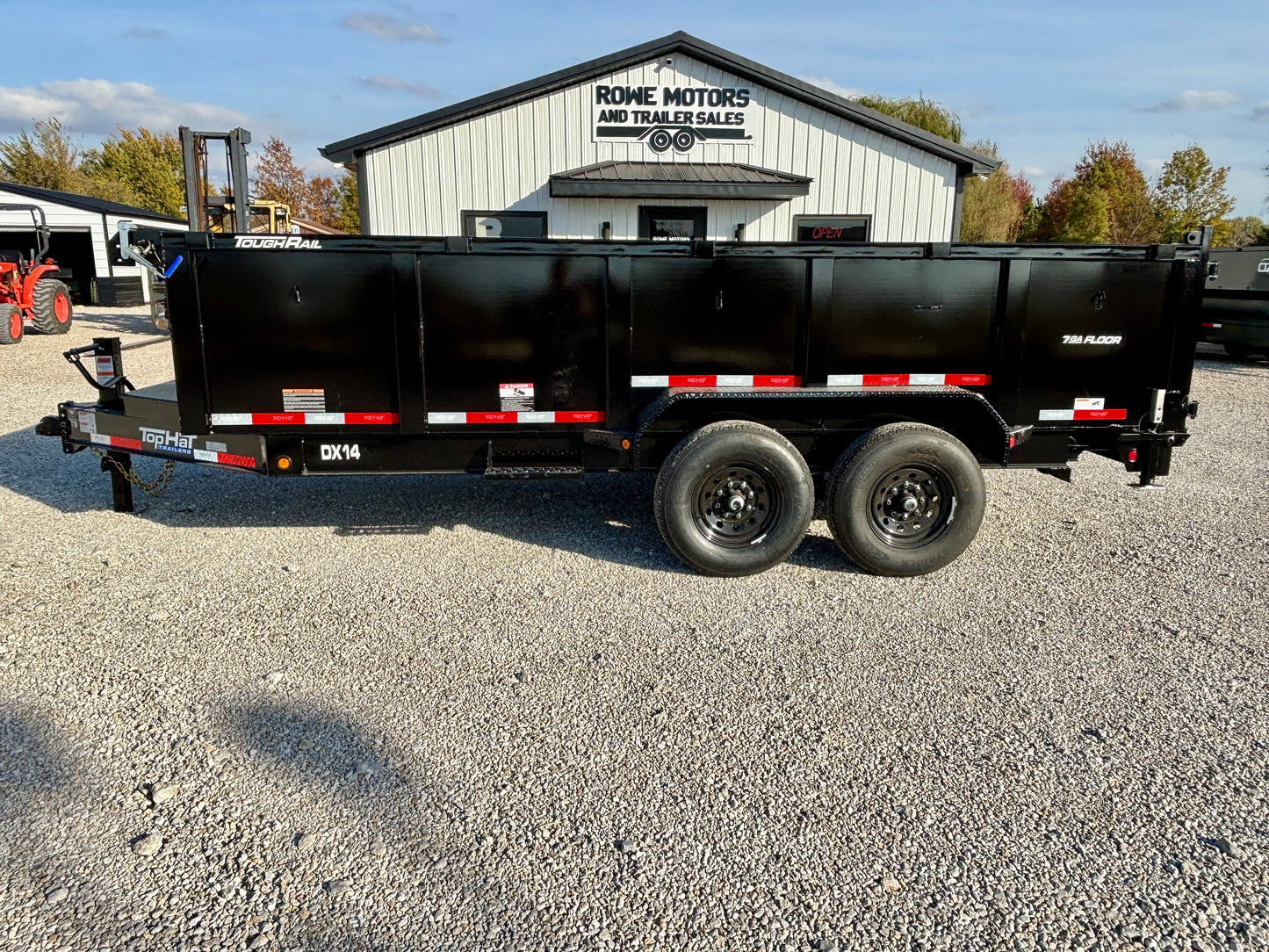 2026 Top Hat 16' 14K Dump Trailer With 3' Sides