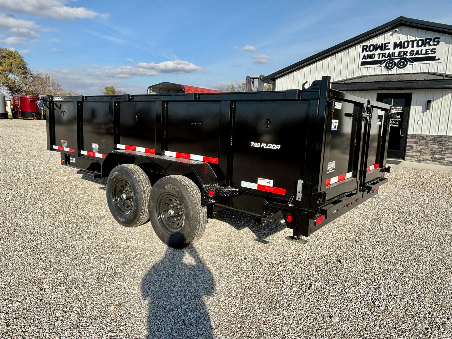 2026 Top Hat 16' 14K Dump Trailer With 3' Sides