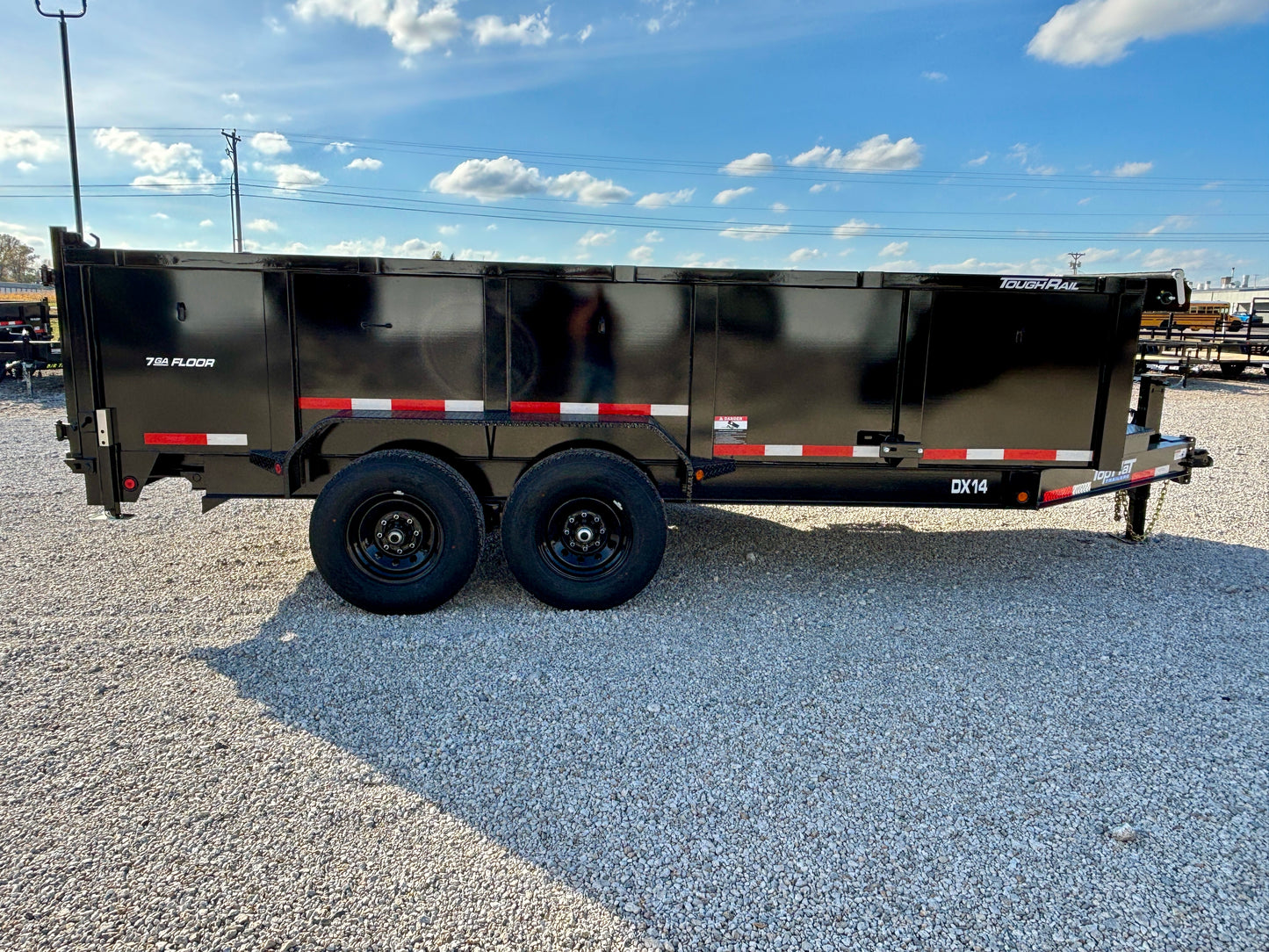 2026 Top Hat 16' 14K Dump Trailer With 3' Sides