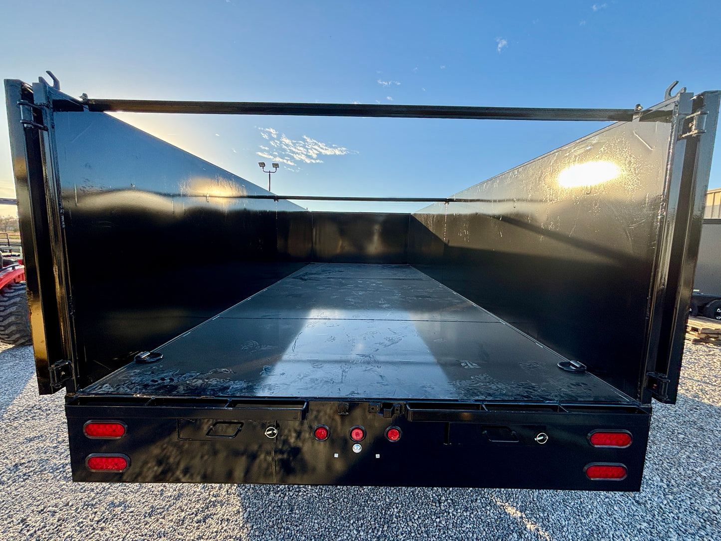 2026 Top Hat 96" x 20' 24K Gooseneck Dump Trailer With 4' Sides