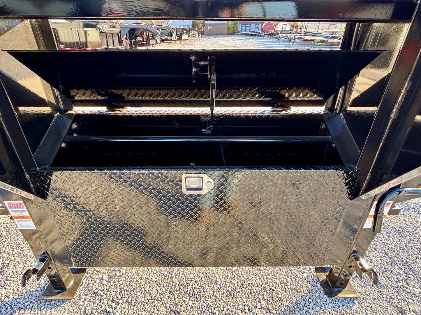 2026 Top Hat 25' 24K Gooseneck Flatbed Trailer