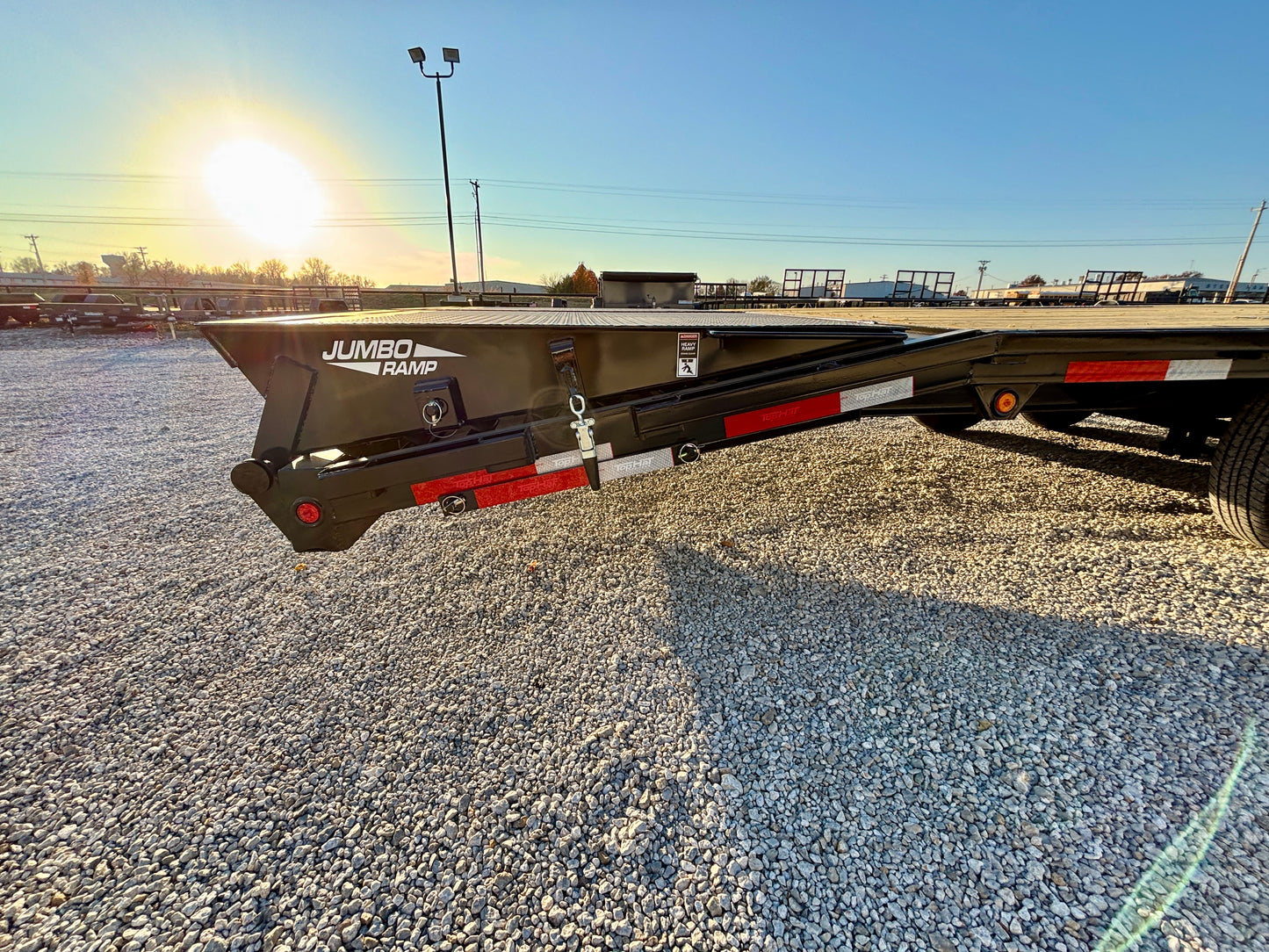 2026 Top Hat 32' 15.9K Gooseneck Flatbed Trailer
