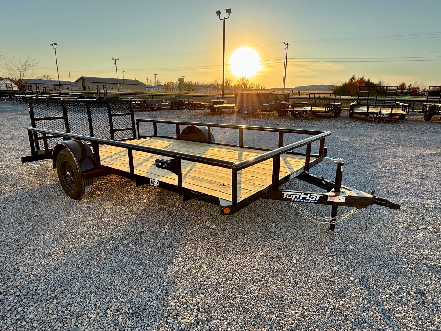 2026 Top Hat 83" x 14' Utility Trailer With Dovetail