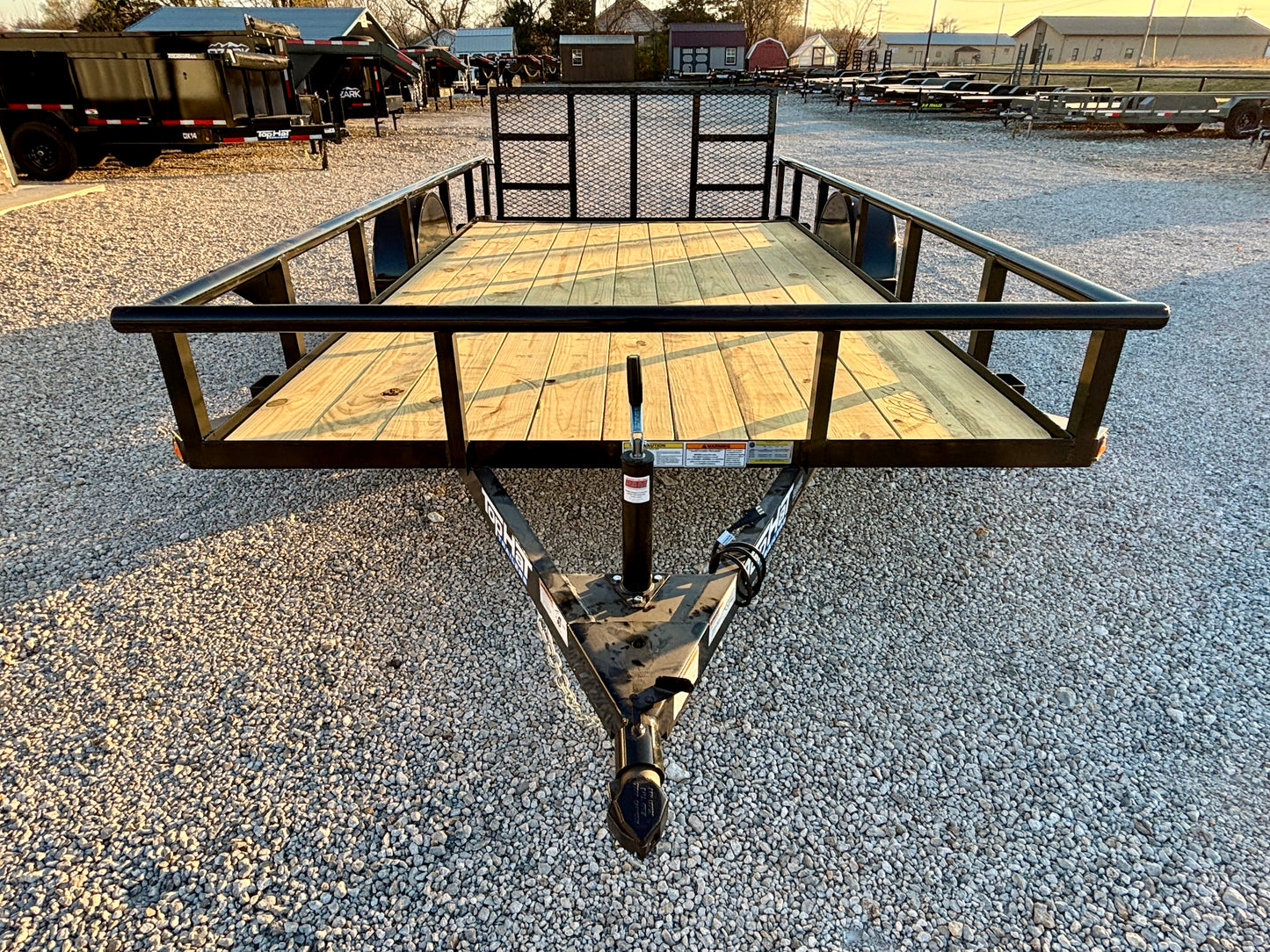 2026 Top Hat 83" x 14' Utility Trailer With Dovetail