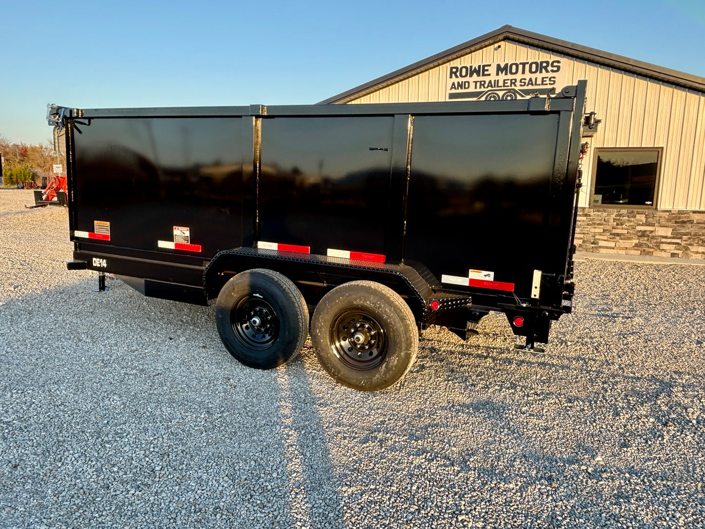 2026 Top Hat 14' 14K Dump Trailer With 4' Sides