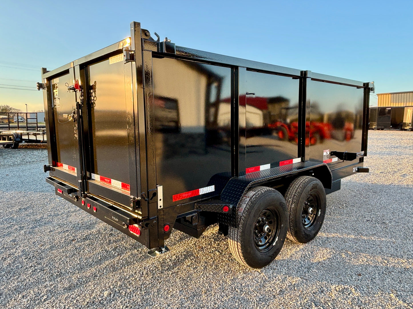2026 Top Hat 14' 14K Dump Trailer With 4' Sides