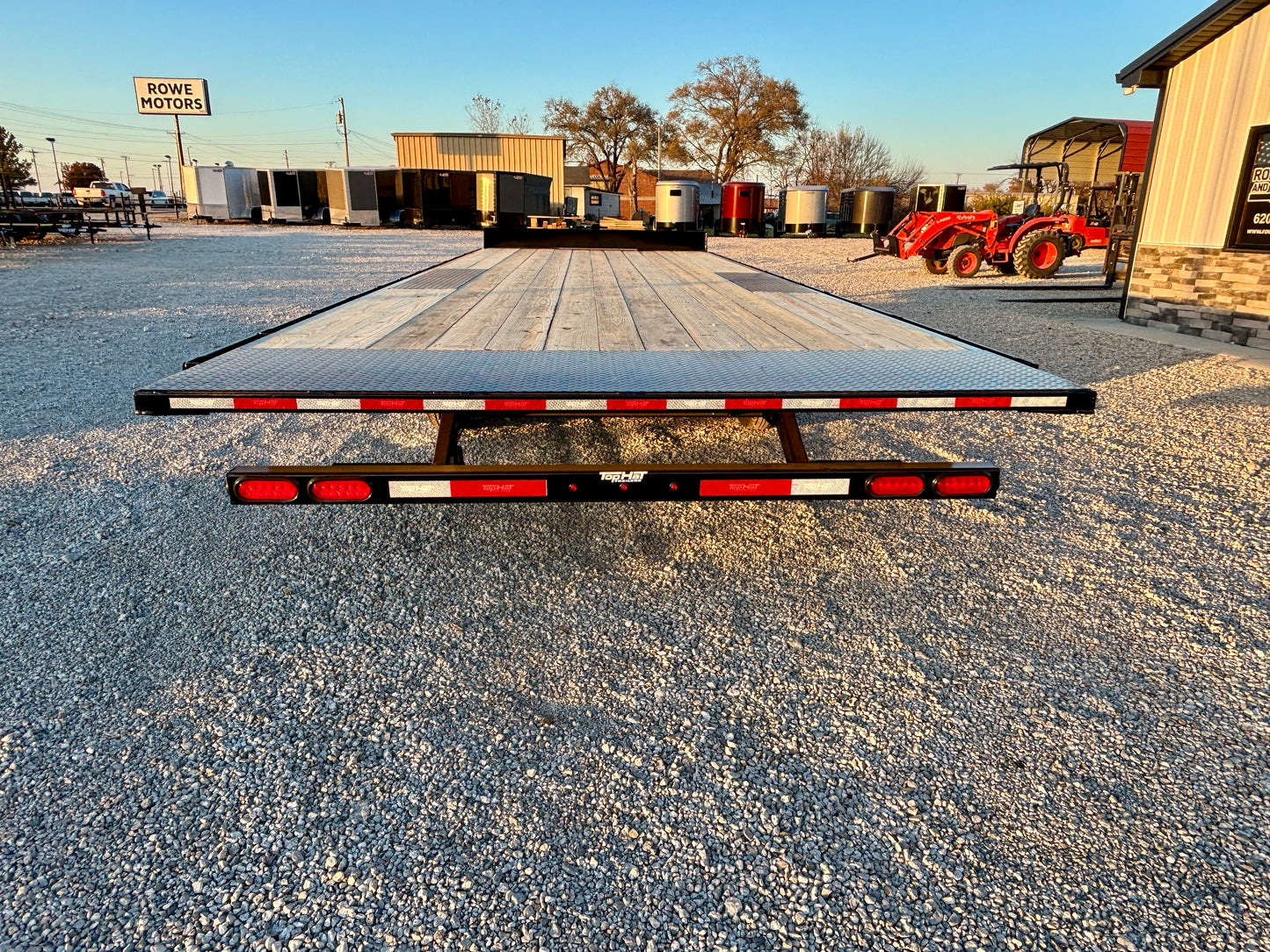 2026 Top Hat 102" x 24' 14K Bumper Pull Power Tilt Trailer