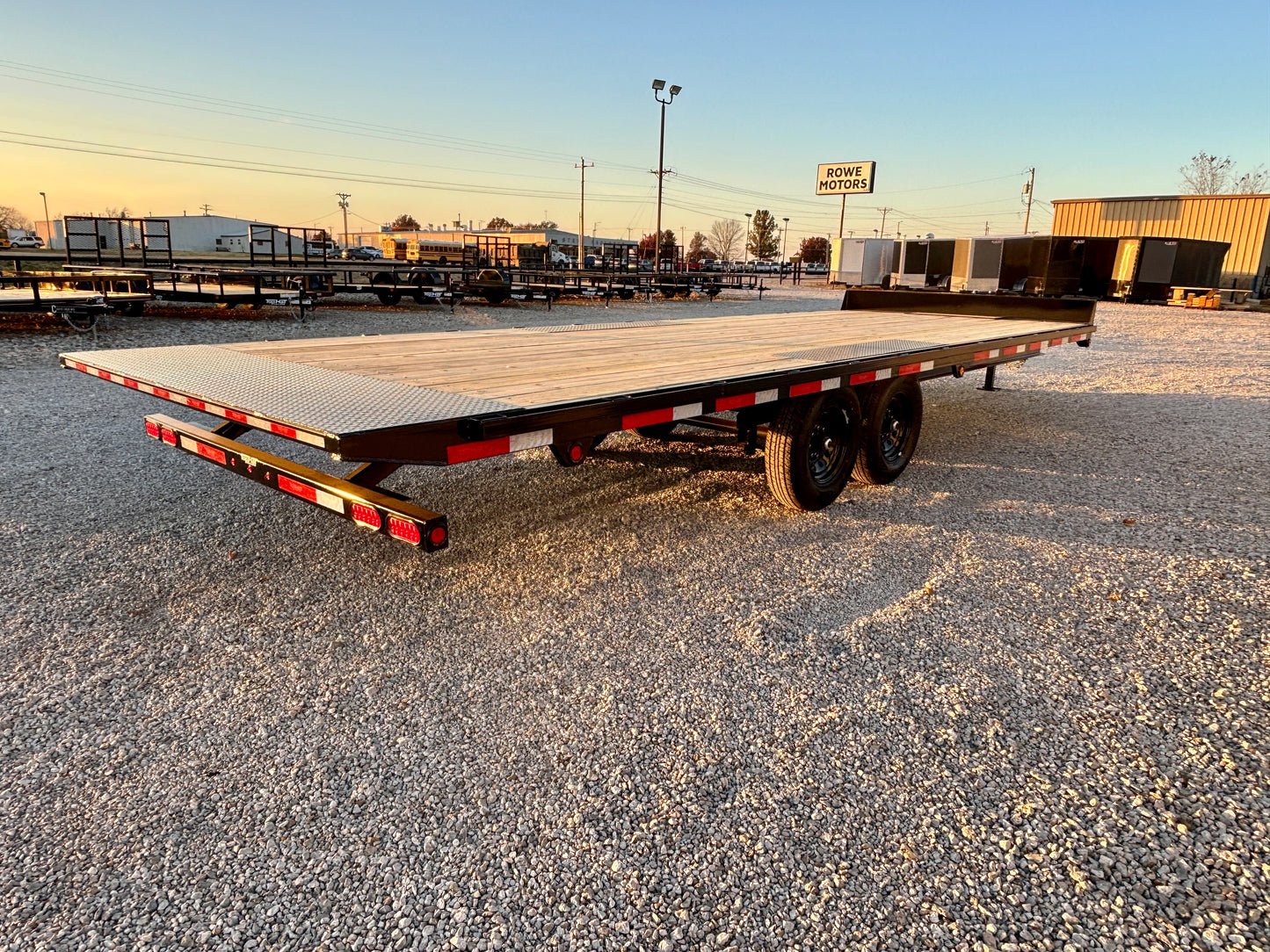 2026 Top Hat 102" x 24' 14K Bumper Pull Power Tilt Trailer