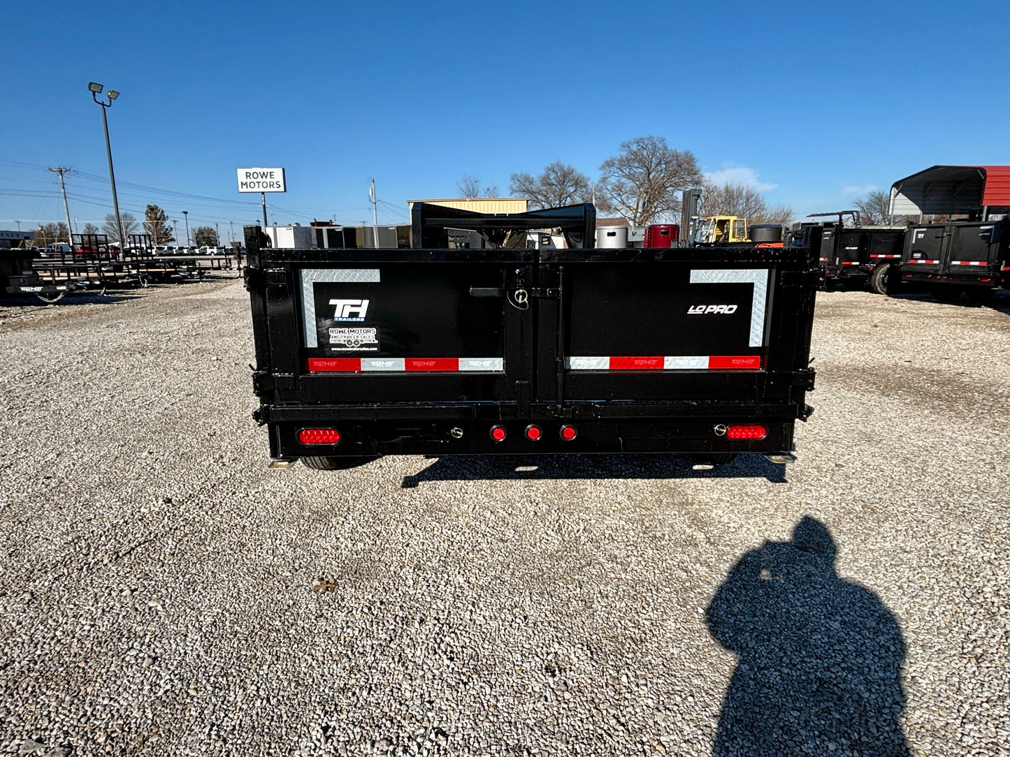 2026 Top Hat 14' 14K Gooseneck HD Dump Trailer