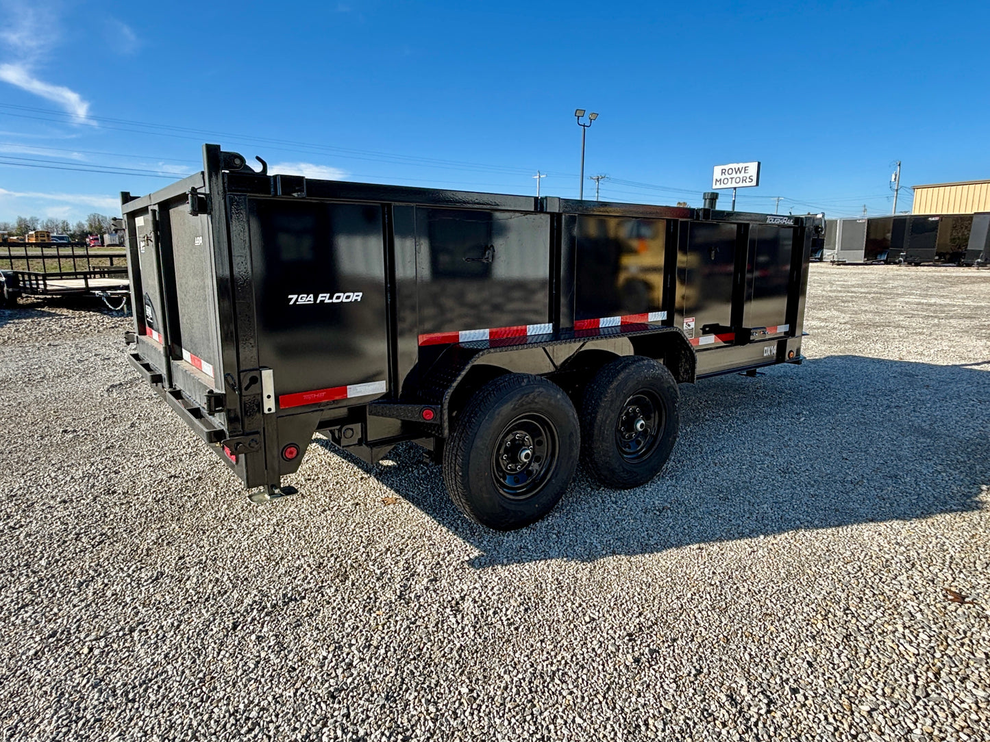 2026 Top Hat 14' 14K Telescopic HD Dump Trailer With 3' Sides