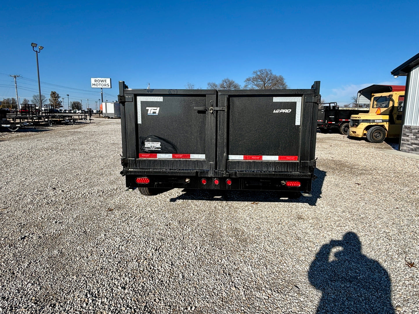 2026 Top Hat 14' 14K Telescopic HD Dump Trailer With 3' Sides