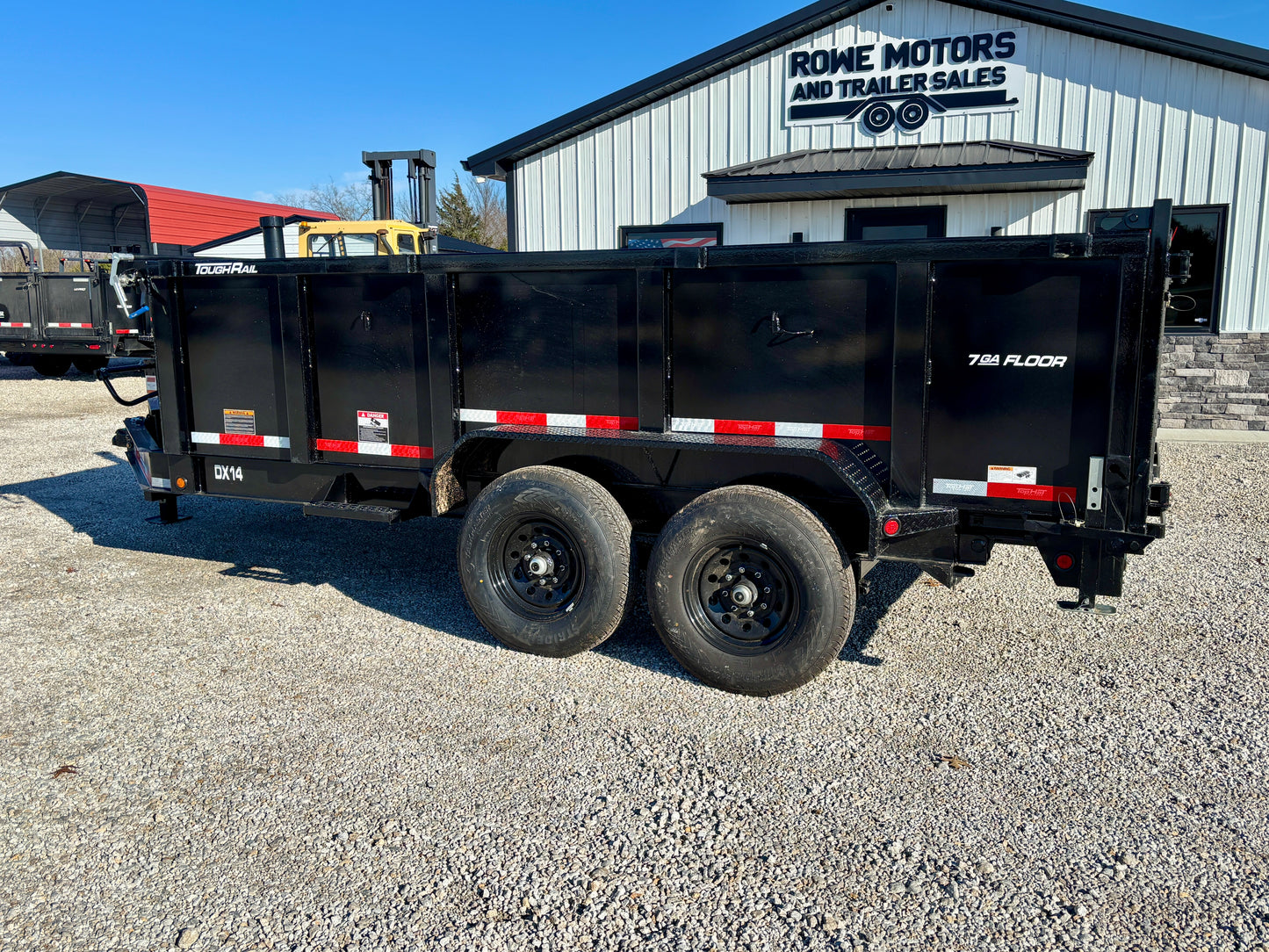 2026 Top Hat 14' 14K Telescopic HD Dump Trailer With 3' Sides