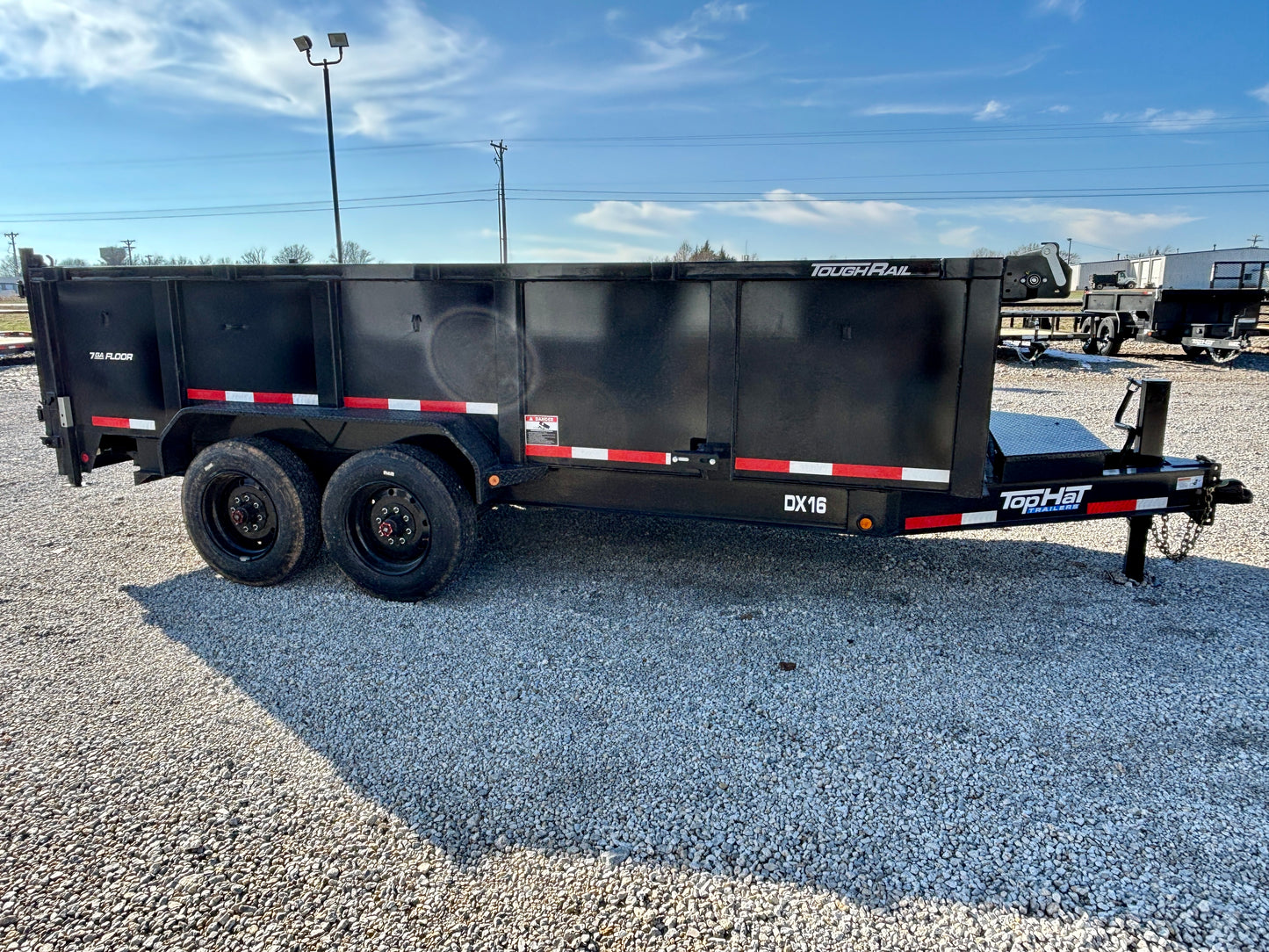 2026 Top Hat 16' 16K Dump Trailer With 3' Sides