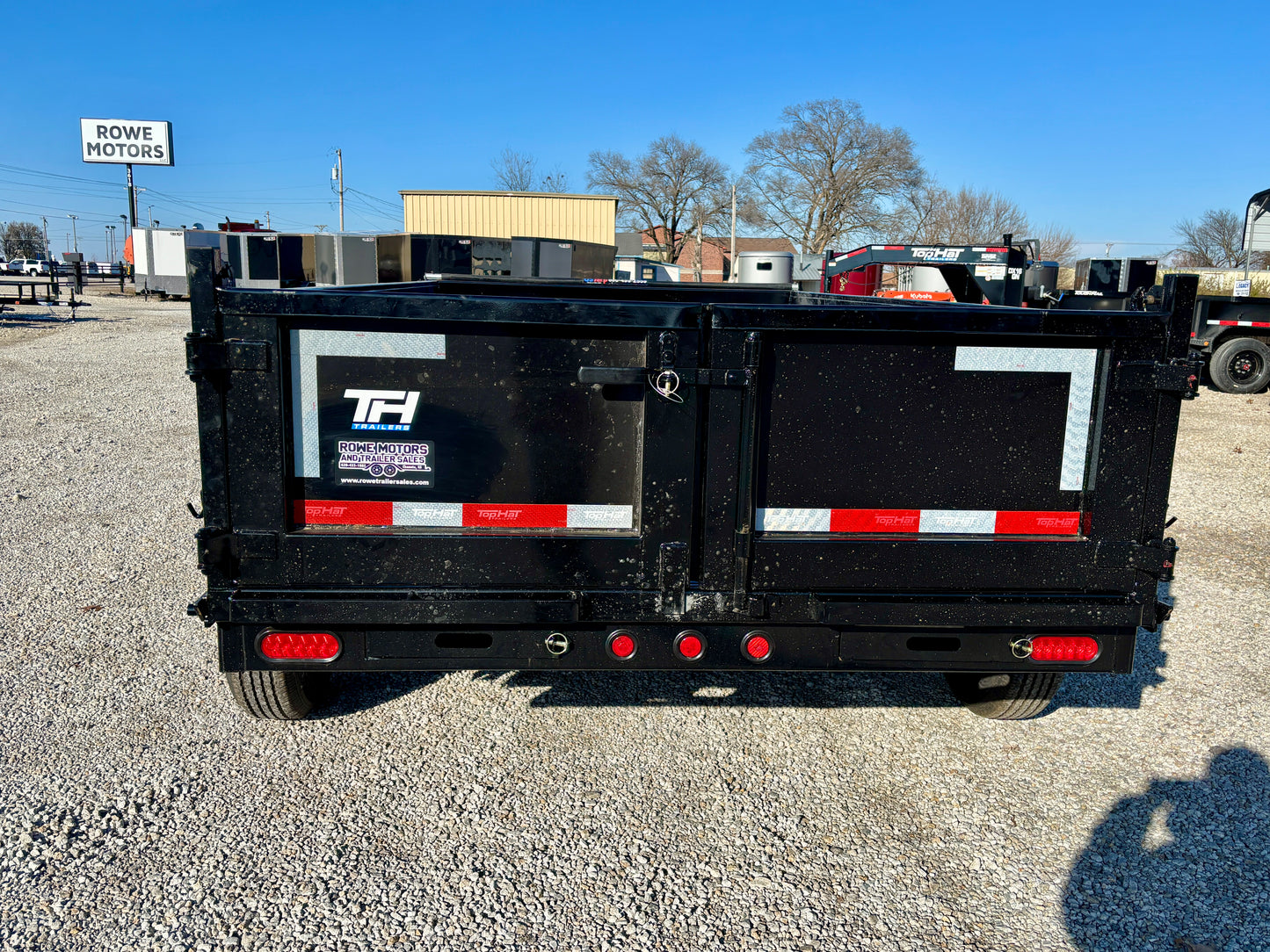 2026 Top Hat 77" x 12' 10K Dump Trailer