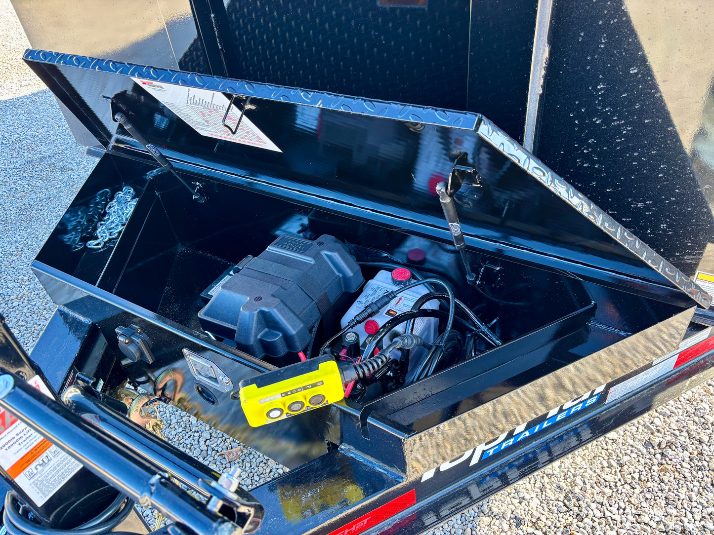 2026 Top Hat 16' 14K  Dump Trailer With 4' Sides