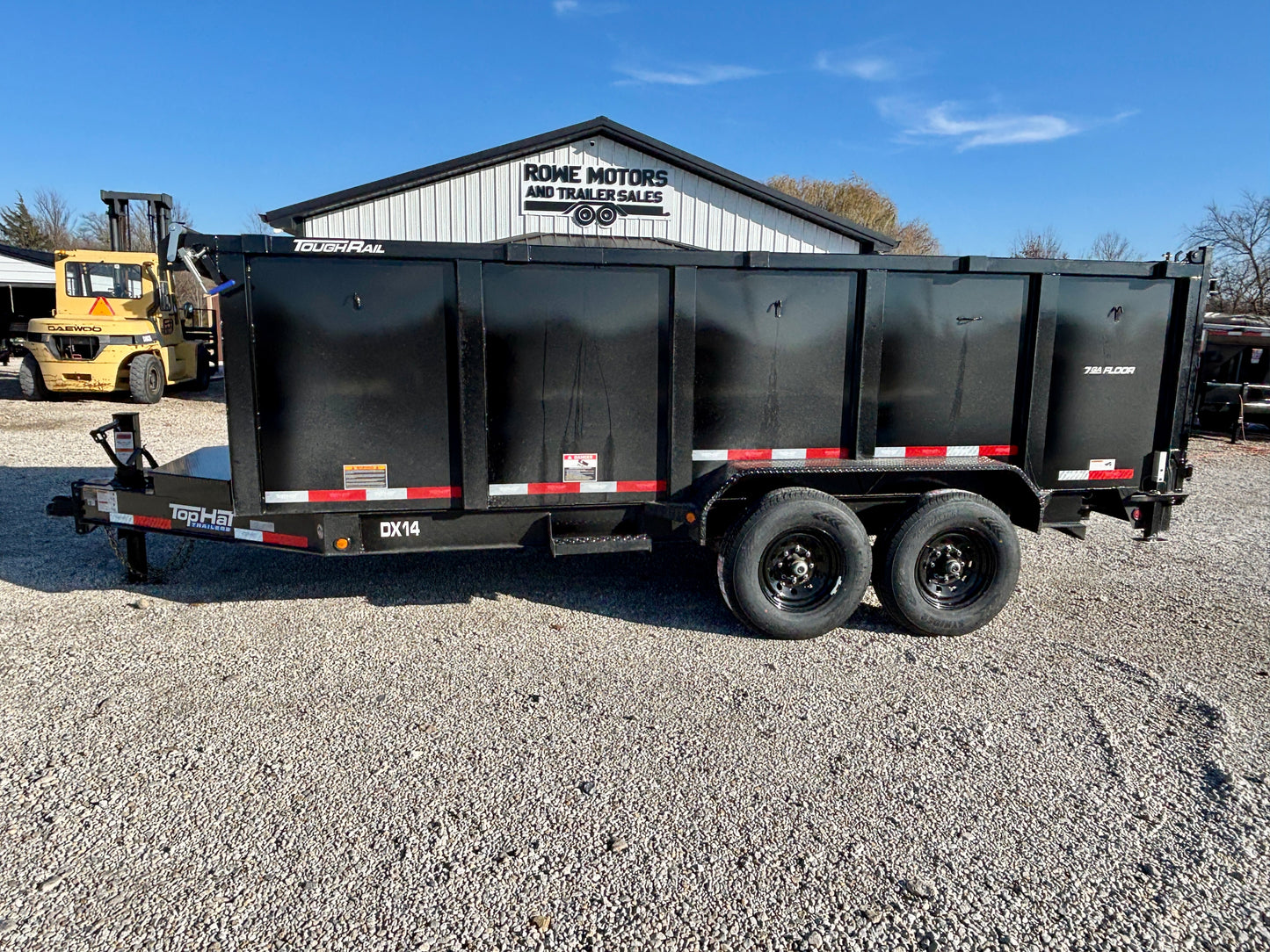 2026 Top Hat 16' 14K  Dump Trailer With 4' Sides