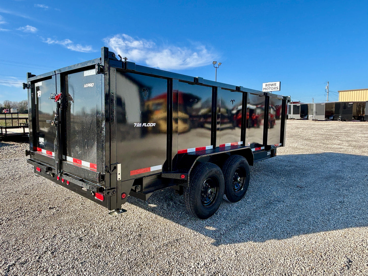 2026 Top Hat 16' 14K  Dump Trailer With 4' Sides