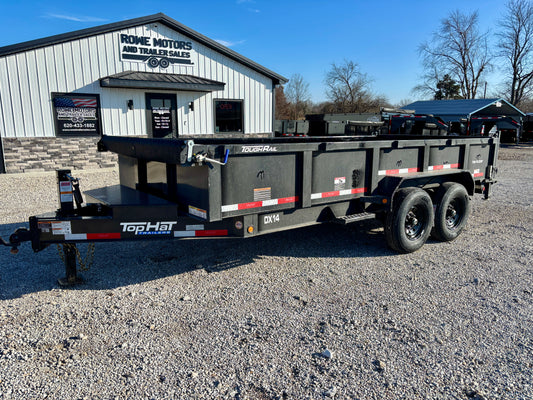 2026 Top Hat 16' 14K  Dump Trailer